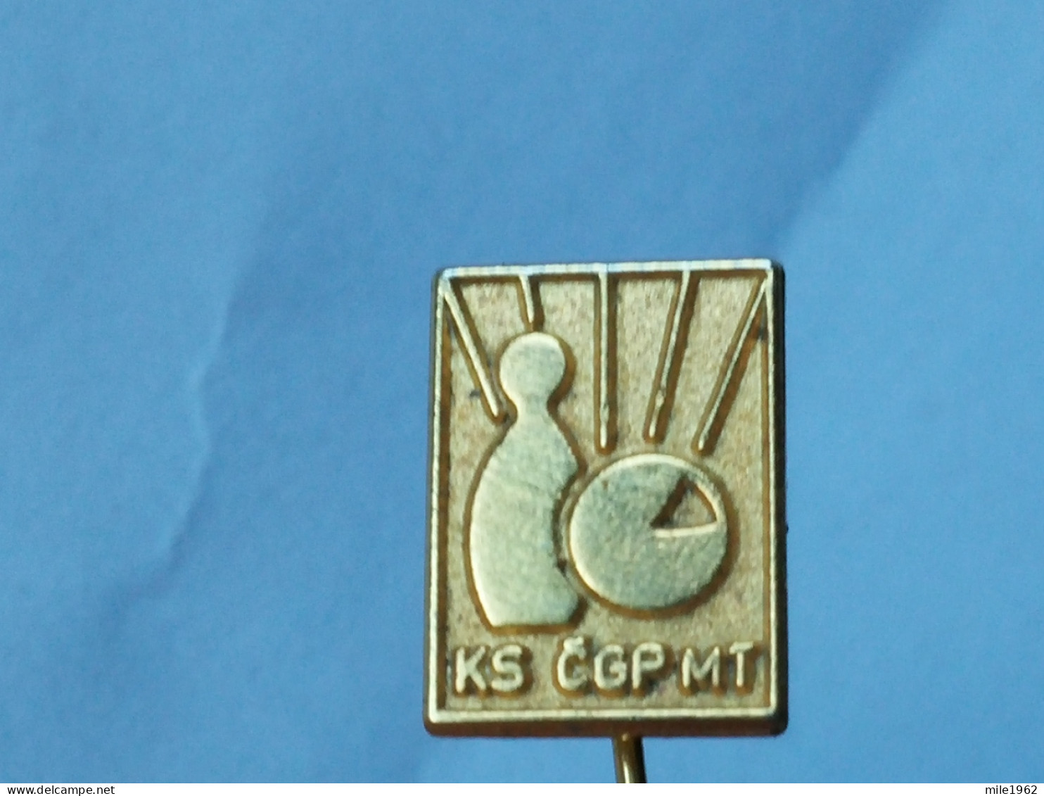 BADGE Z-54-1 - BOWLING KS. CGP - Bowling