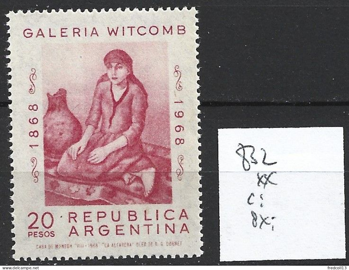 ARGENTINE 832 ** Côte 0.60 € - Unused Stamps