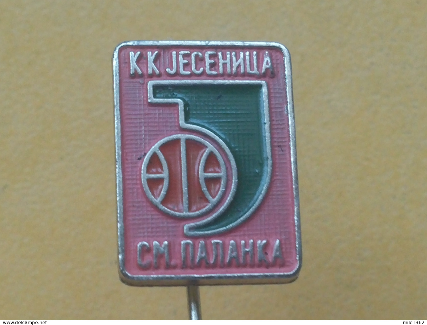 Badge Z-53-1 - BASKETBALL Club JESENICA, SMEDEREVSKA PALANKA, Serbia - Baloncesto