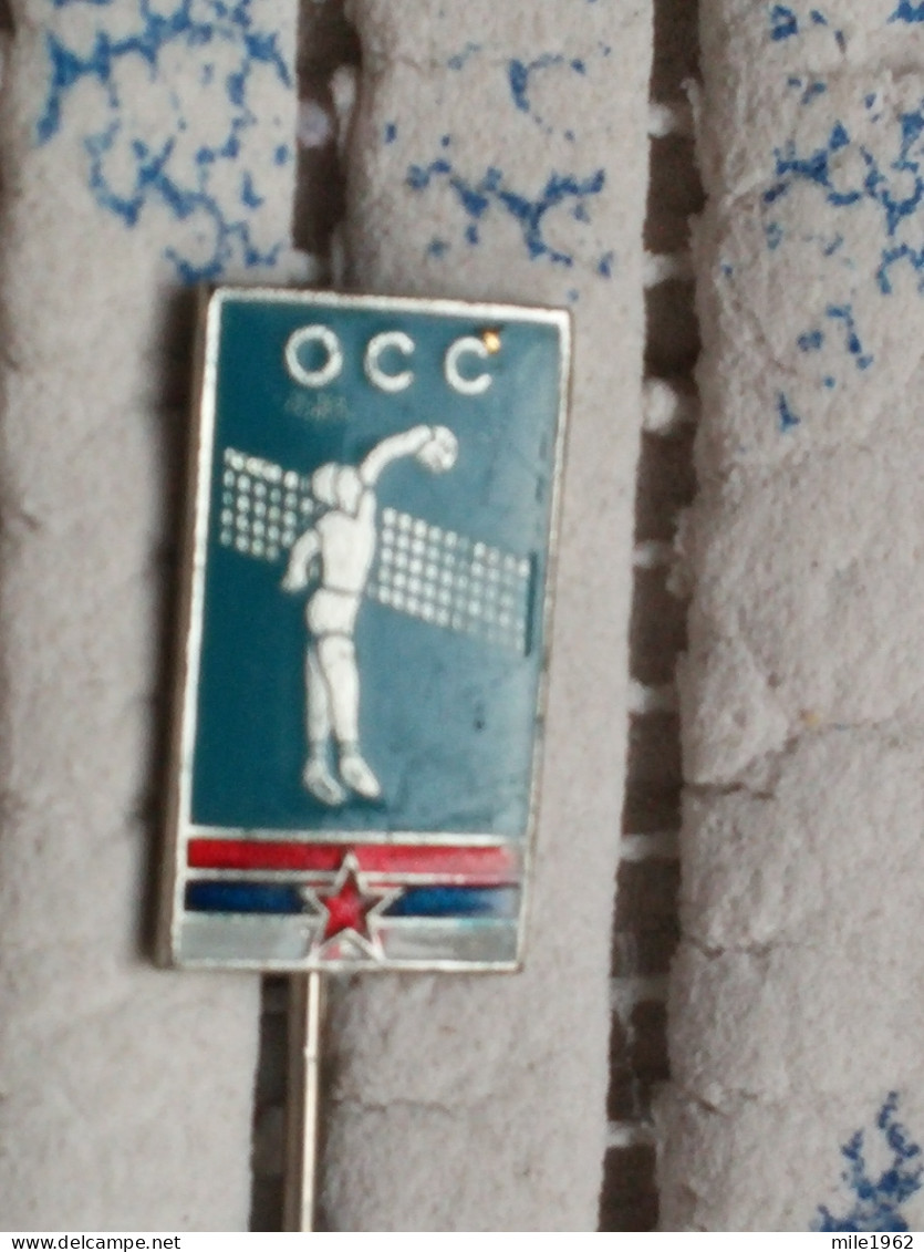 Badge Z-66 - Volleyball, Volley-ball, Odbojka, Serbia Association - Voleibol
