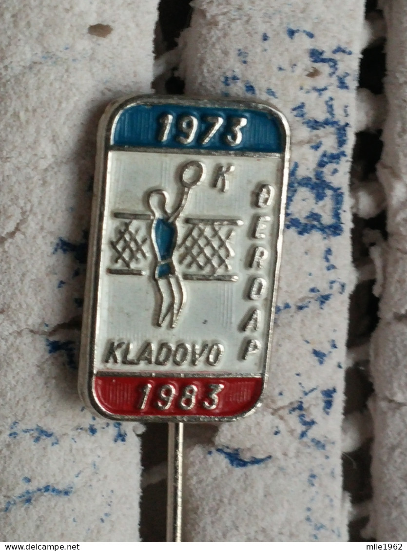 Badge Z-66 - Volleyball, Volley-ball, Odbojka, Club DJERDAP, Kladovo, Serbia - Voleibol