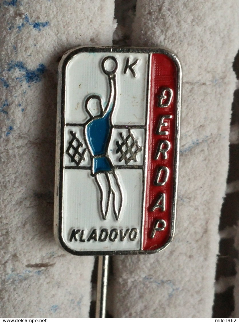 Badge Z-66 - Volleyball, Volley-ball, Odbojka, Club DJERDAP, Kladovo, Serbia - Voleibol