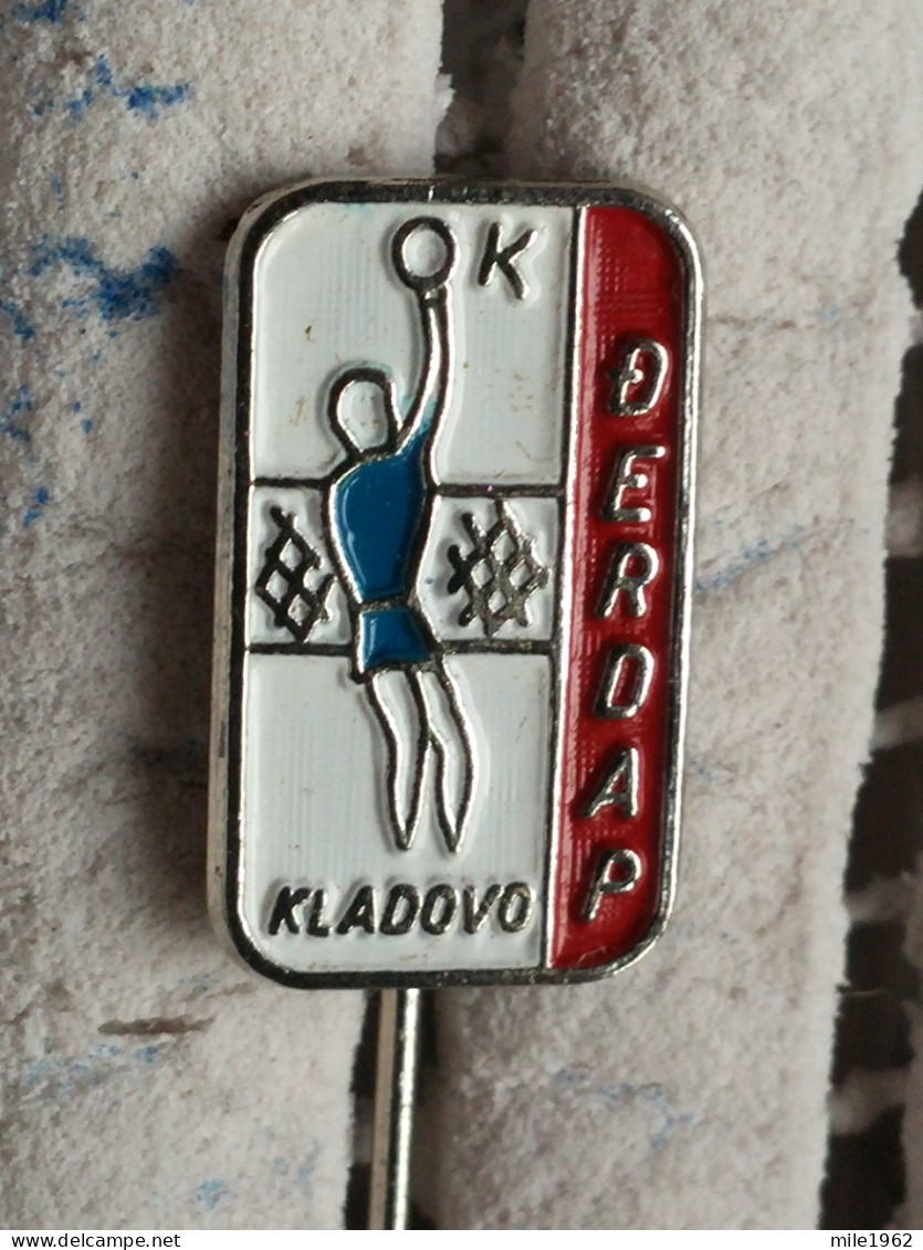 Badge Z-66 - Volleyball, Volley-ball, Odbojka, Club DJERDAP, Kladovo, Serbia - Volleyball