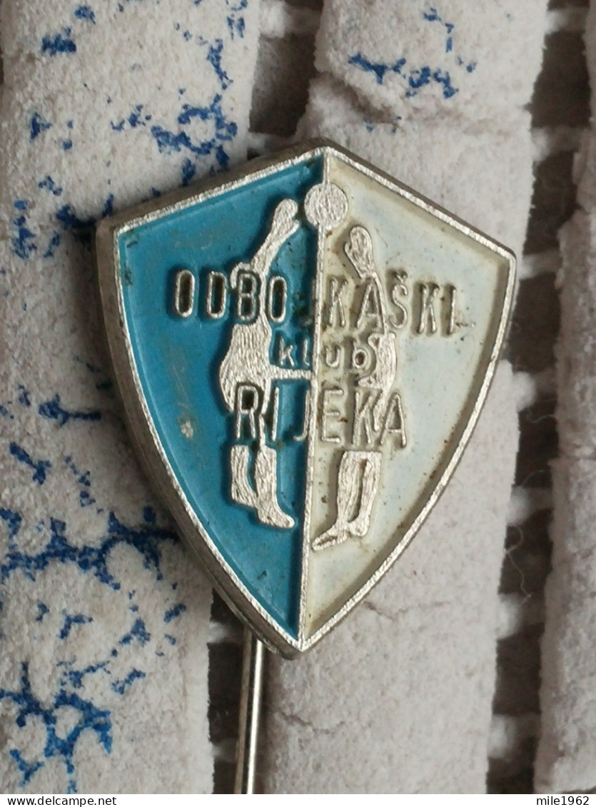 Badge Z-66 - Volleyball, Volley-ball, Odbojka, Club Rijeka, Croatia - Volleyball