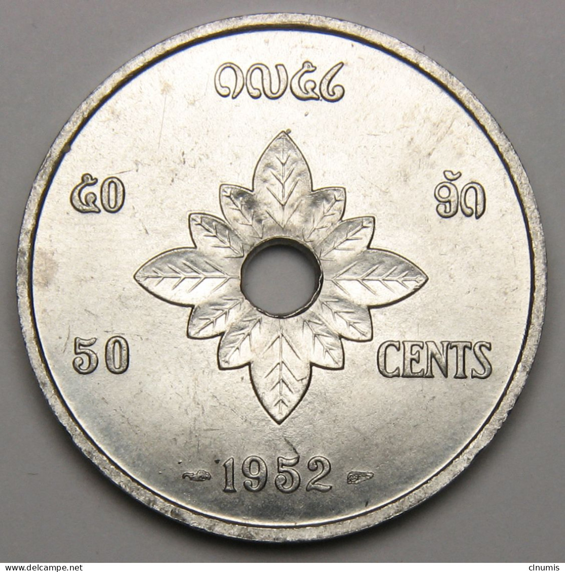 Laos, 50 Cents 1952 - Laos