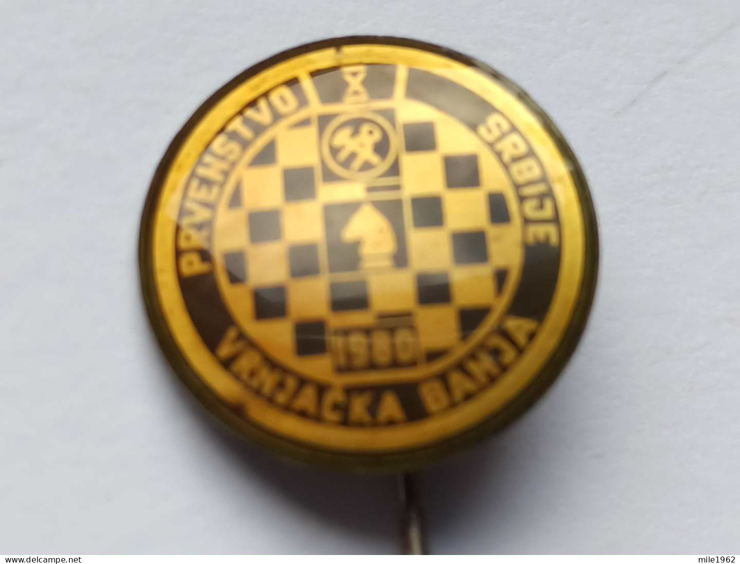 BADGE Z-71-2 - CHESS ECHECS SCHACH AJEDREZ SAKK SAH, VRNJACKA BANJA, SERBIA, CHAMPIONSHIP - Games