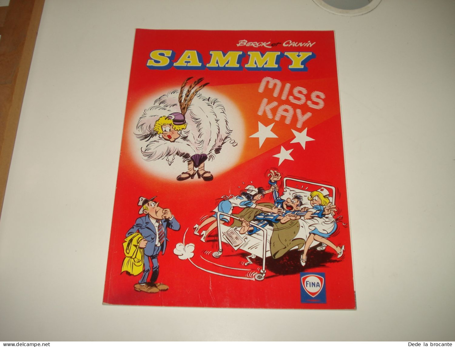 C53 / Lot De 5 Bds Publicitaires FINA - Spirou , Nino , Sammy +++ - 1993 Et 1997 - Wholesale, Bulk Lots