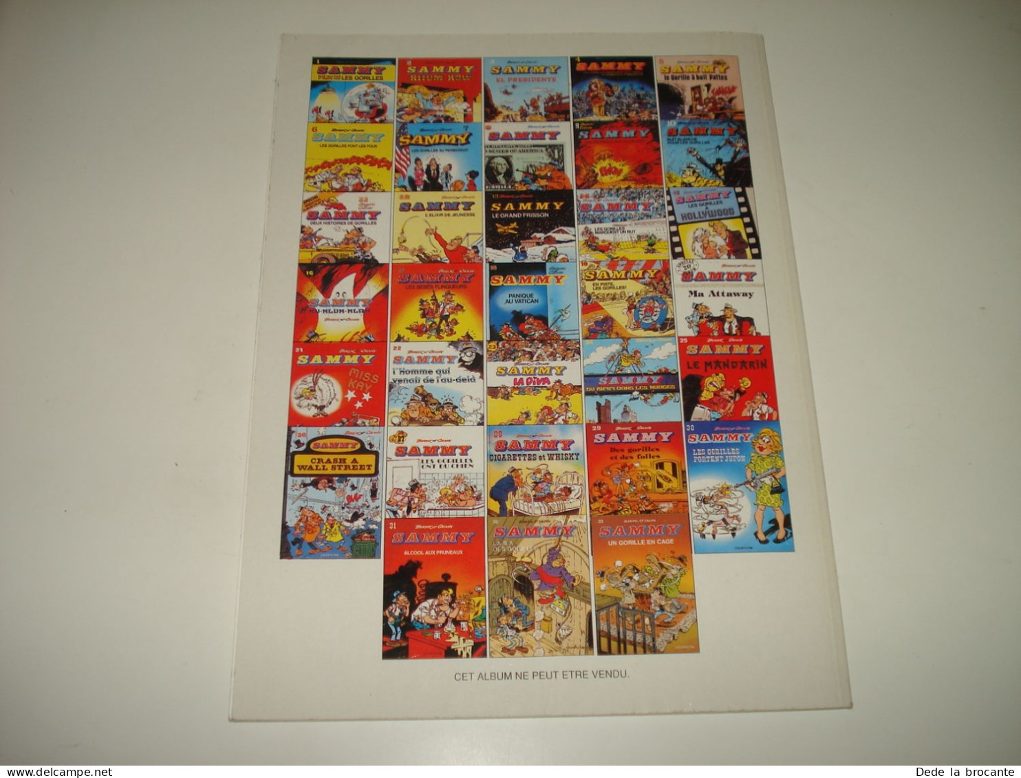 C53 / Lot De 5 Bds Publicitaires FINA - Spirou , Nino , Sammy +++ - 1993 Et 1997 - Paquete De Libros