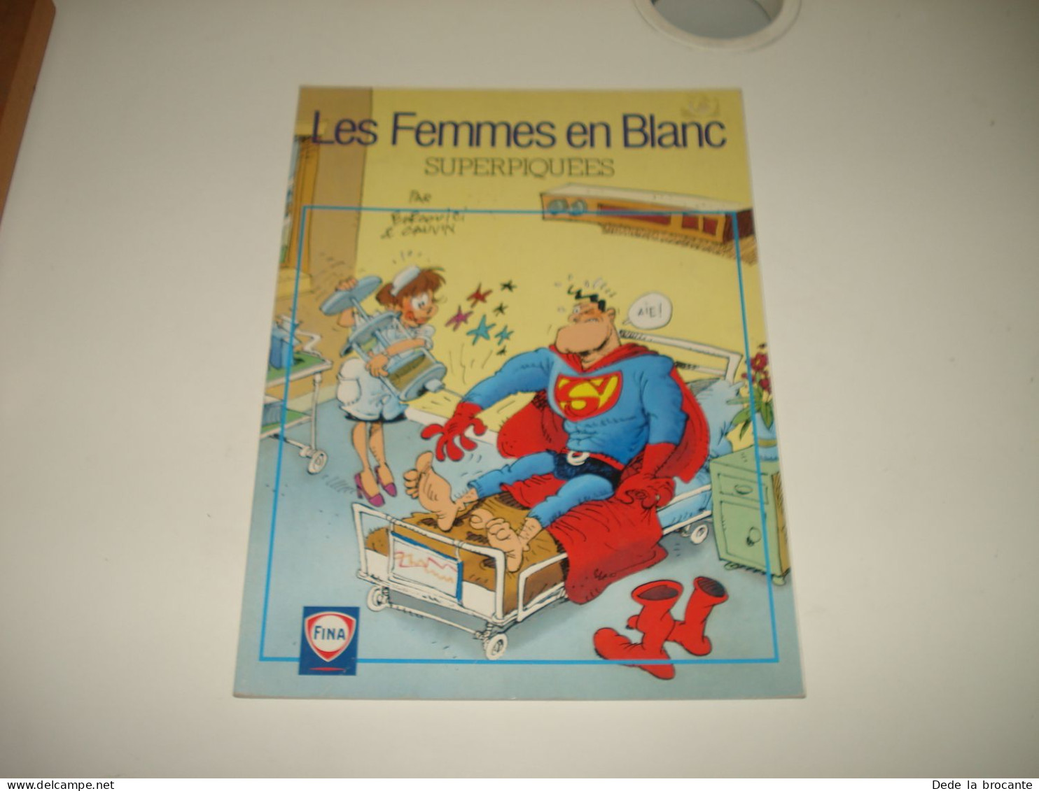 C53 / Lot de 5 Bds publicitaires FINA - Spirou , Nino , Sammy +++ - 1993 et 1997