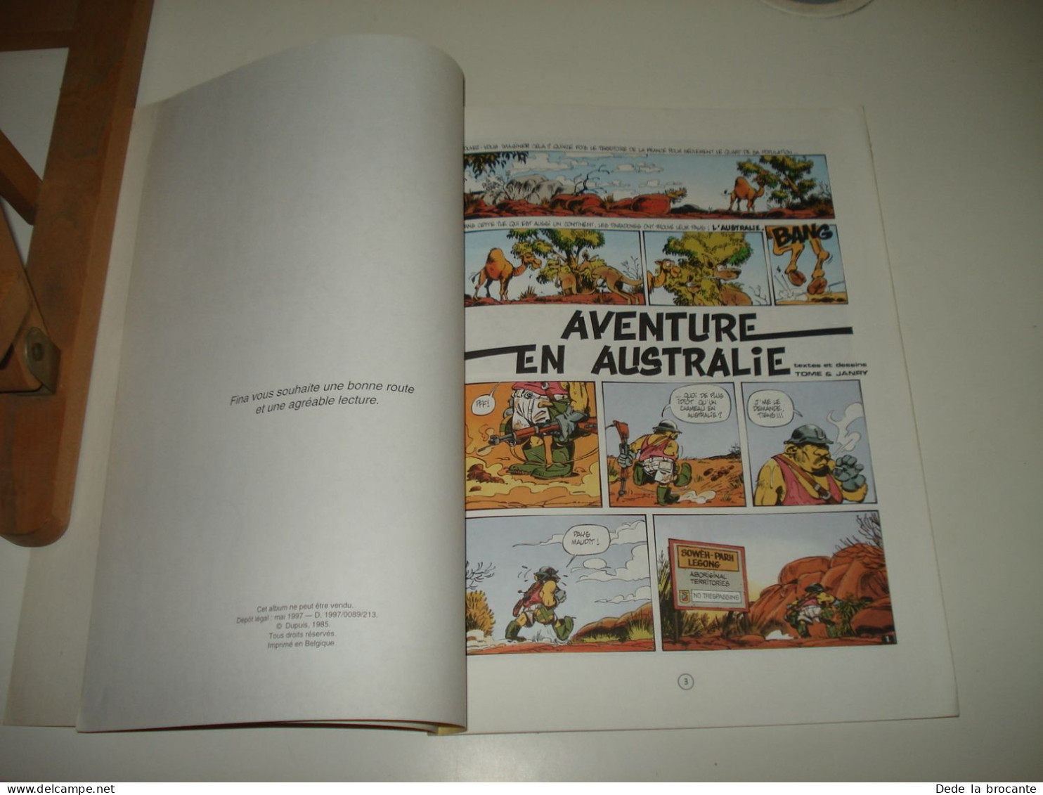 C53 / Lot de 5 Bds publicitaires FINA - Spirou , Nino , Sammy +++ - 1993 et 1997