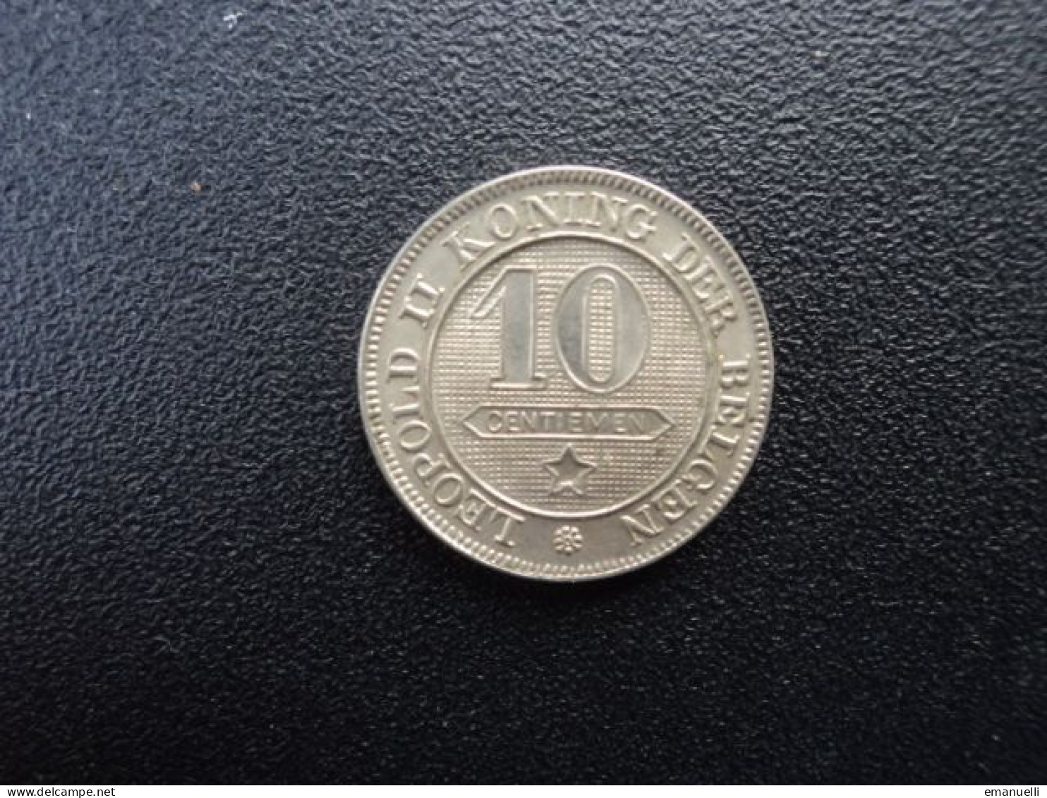 BELGIQUE : 10 CENTIMES   1898    COB 241 * / KM 43     SUP - 10 Cents
