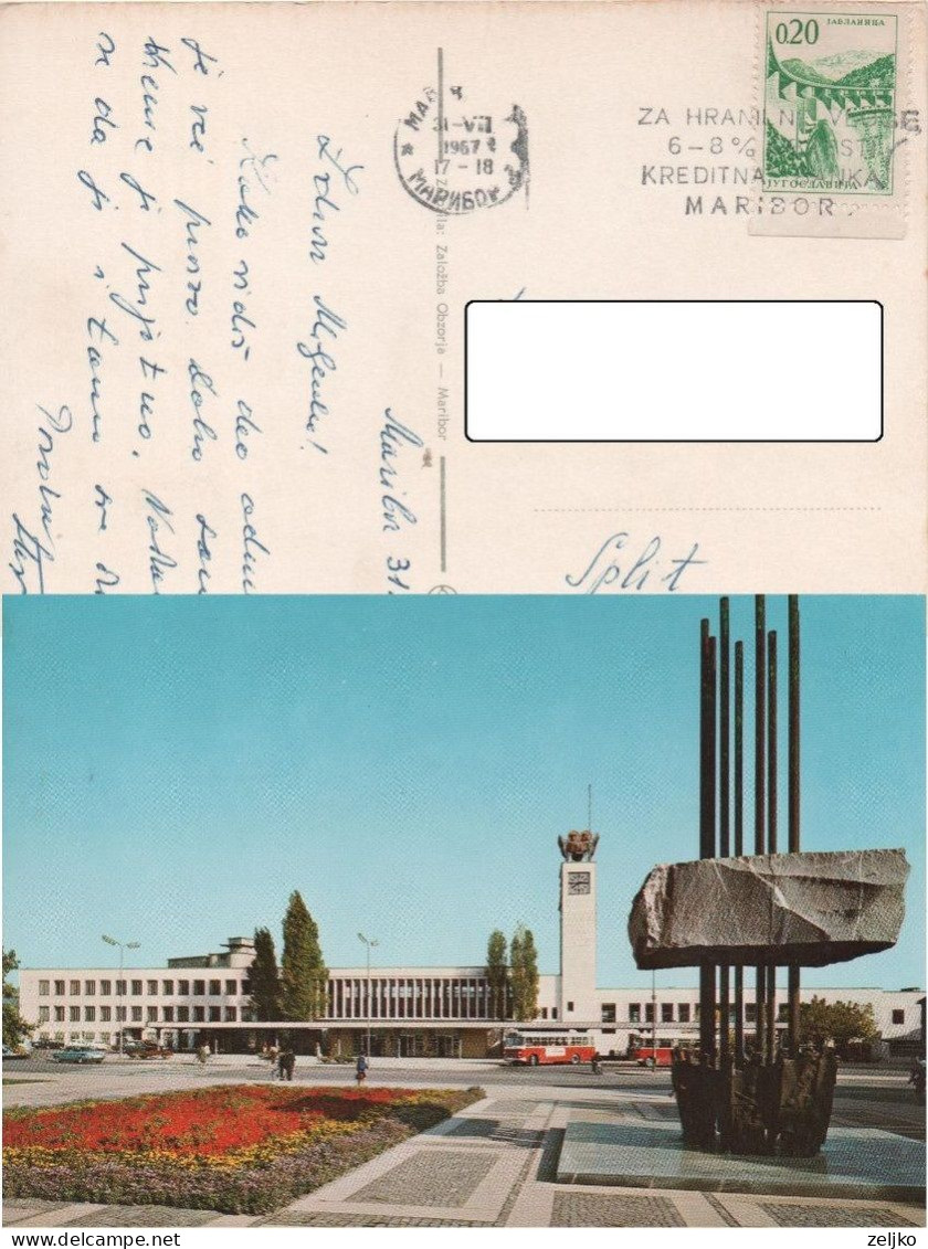 Yugoslavia, Slovenia, Bank, Kreditna Banka Maribor - Lettres & Documents