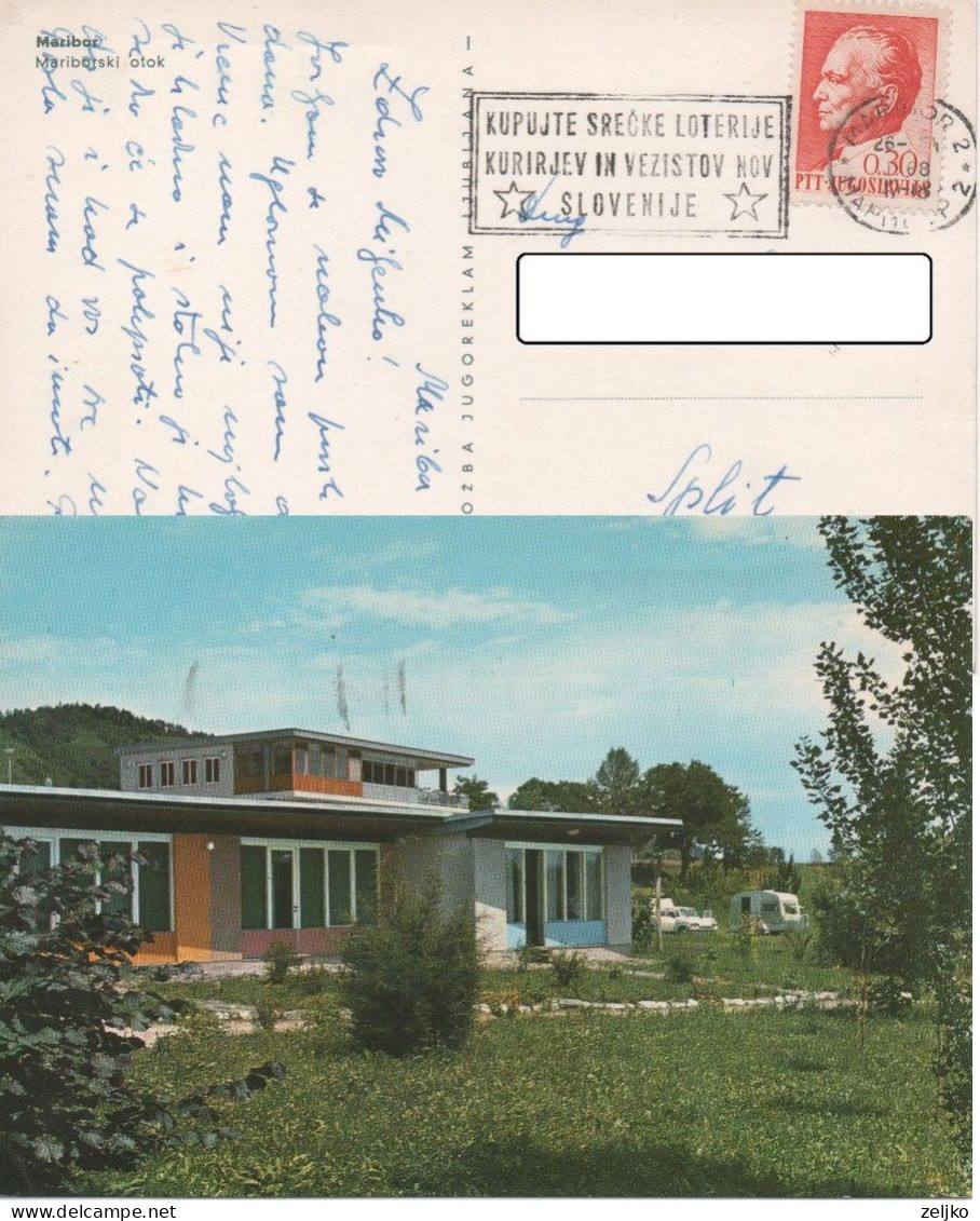Yugoslavia, Slovenia, Lottery, Maribor - Covers & Documents