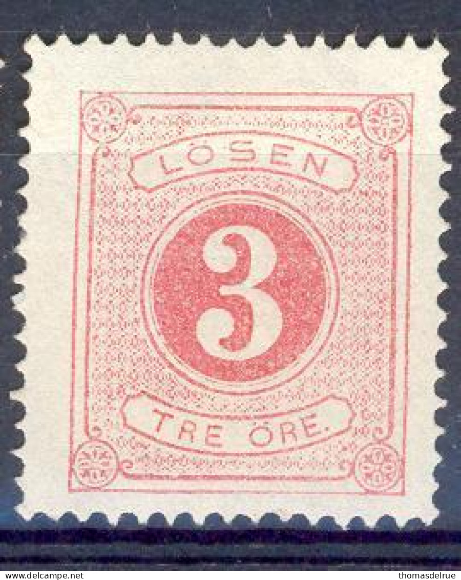 Fv1104: SVERIGE:Y.&T.N° T2  (B) Perfor.14  - No Gum - Postage Due