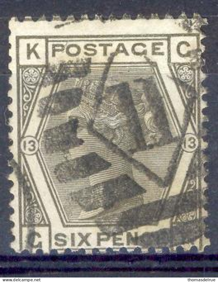 Qv323: N°52 : Plate 13 : C__K - Used Stamps