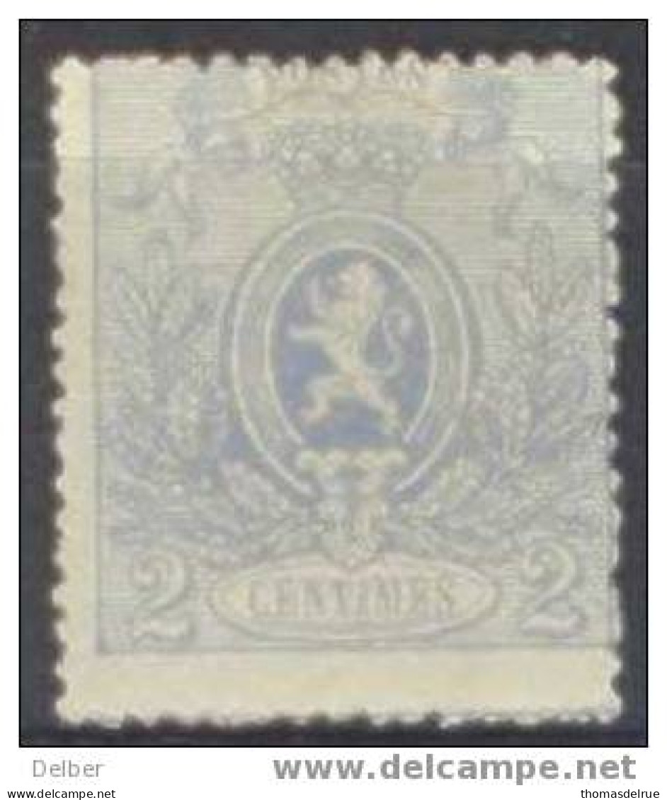 Xa557: N° 24A :* (= Met Plakkertje) - 1866-1867 Petit Lion