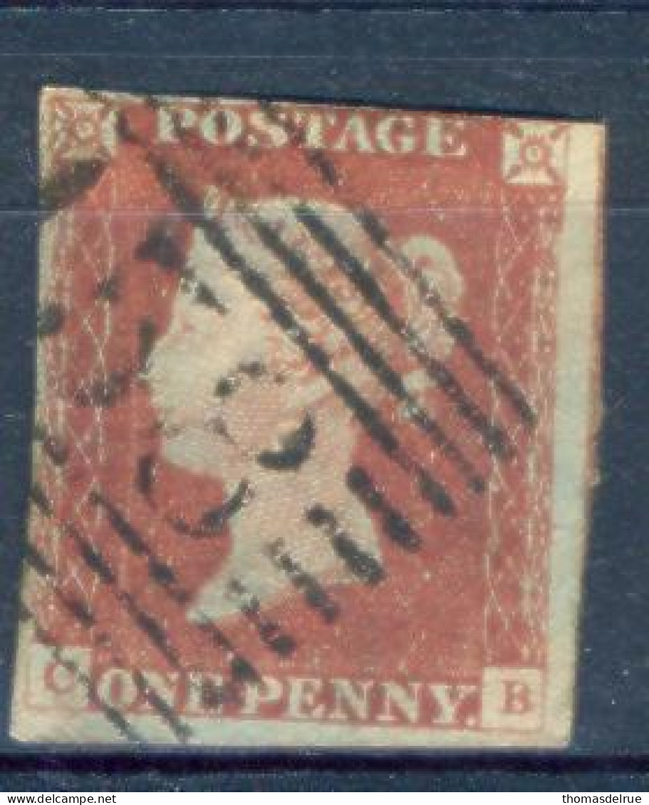 Ua755:  Red Penny  : Imperforated :  C__B - Oblitérés