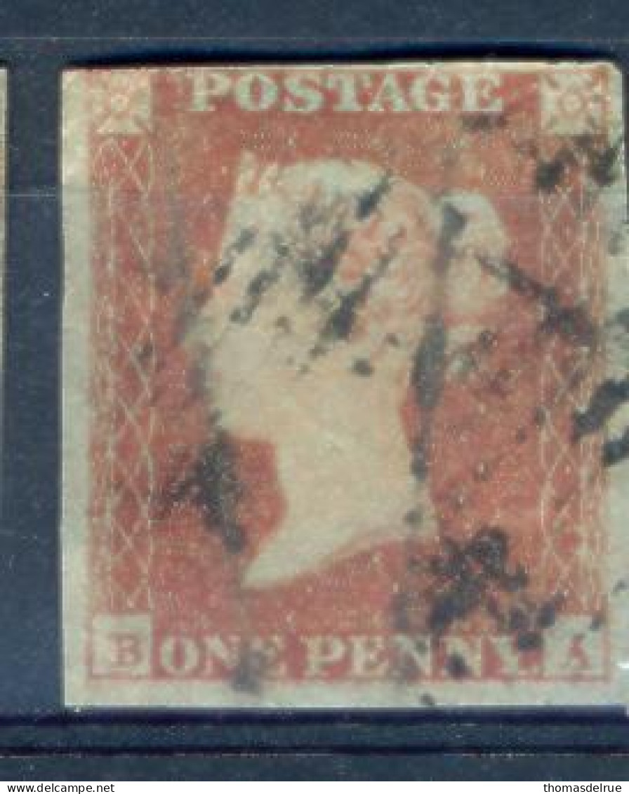 Ua772:  Red Penny  : Imperforated :  B__A - Used Stamps