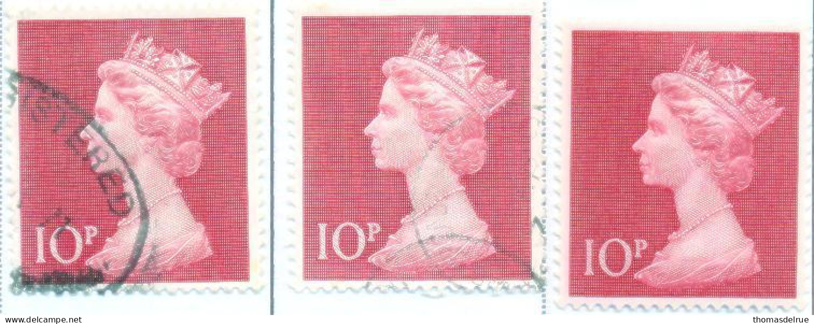 QE978: Used Stamps: SG: 3x 829 - Autres & Non Classés