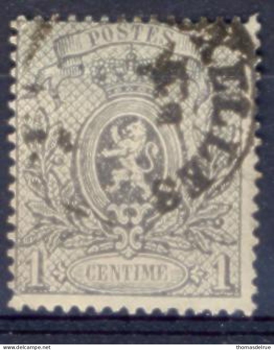 Xb382 Drukwerkstempel: Op N°23A: BRUXELLES  P.P. - 1866-1867 Kleine Leeuw