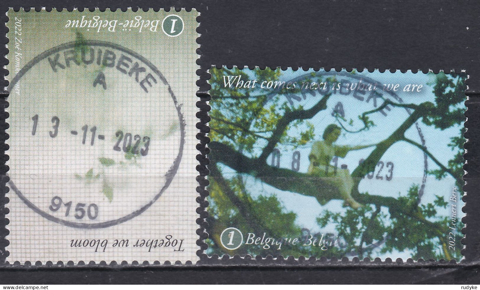 BELGIE  5120/ 5121 °  2 X WAARDE 1 - Used Stamps