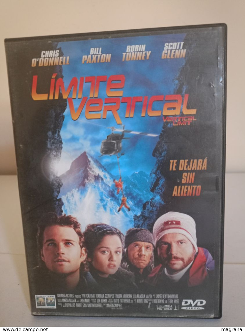 Película Dvd. Límite Vertical (vertical Limit). Te Dejará Sin Aliento. Chris O'Donnell, Bill Paxton, Robin Tunney, 2000. - Drama