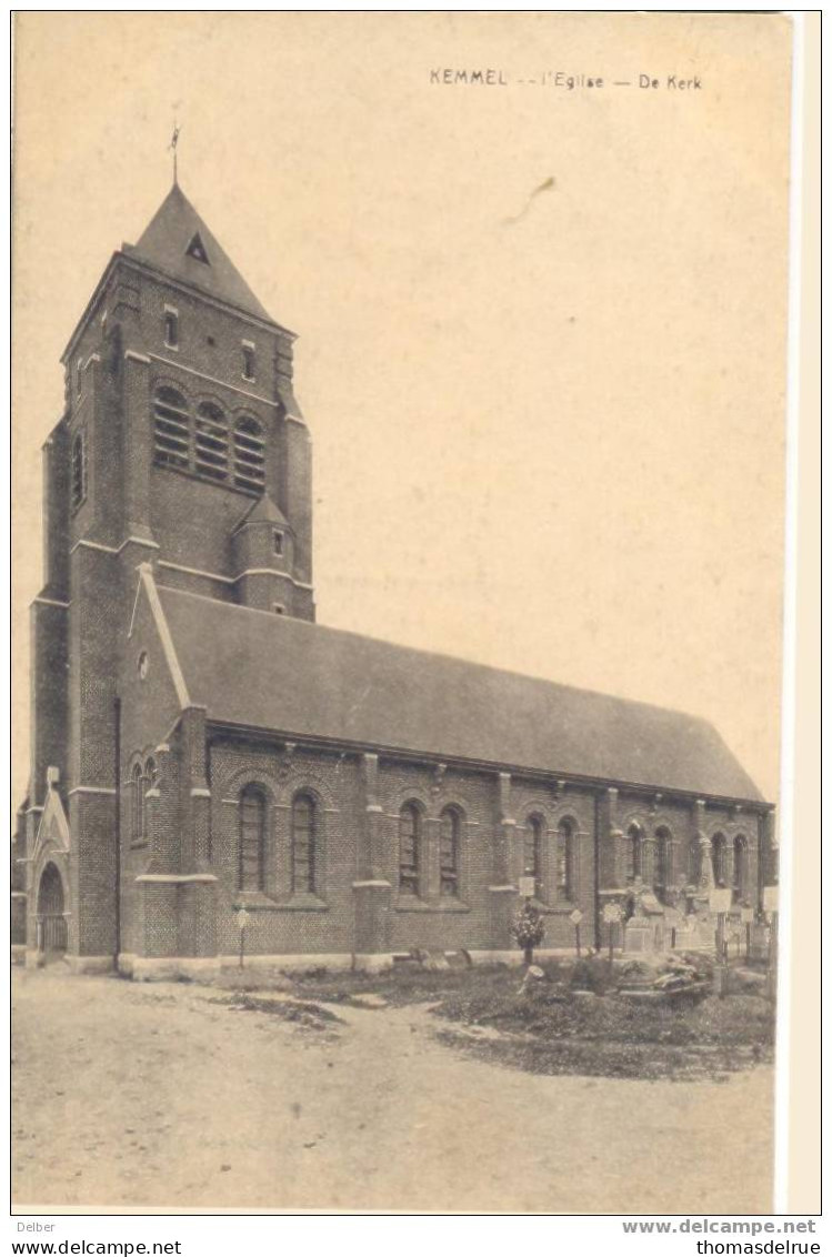 Zz417: KEMMEL L'Eglise - De Kerk - Messines - Mesen