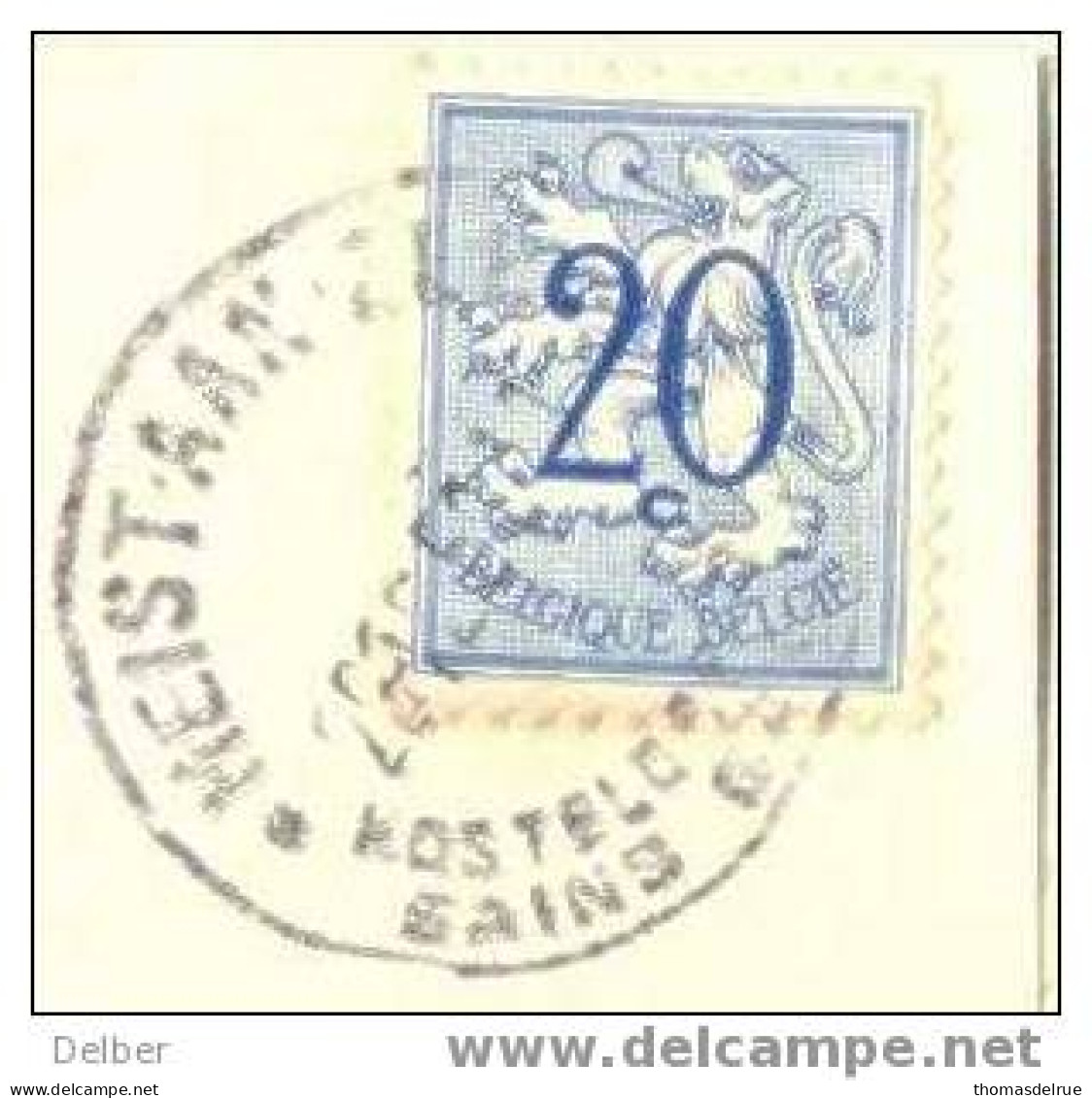 Zz501:N°841: HEIST-AAN-ZEE - 1951-1975 Heraldic Lion
