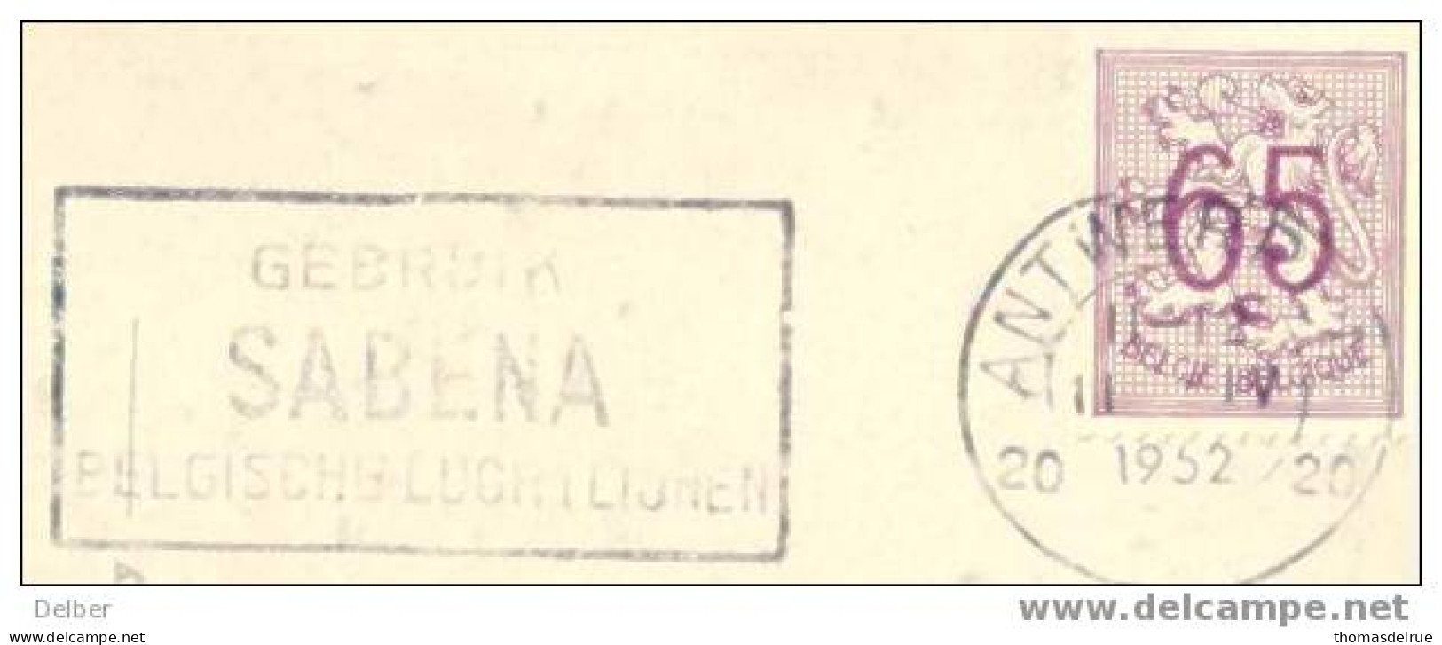 Zz532: N°856 Op Postkaart - 1951-1975 Heraldieke Leeuw