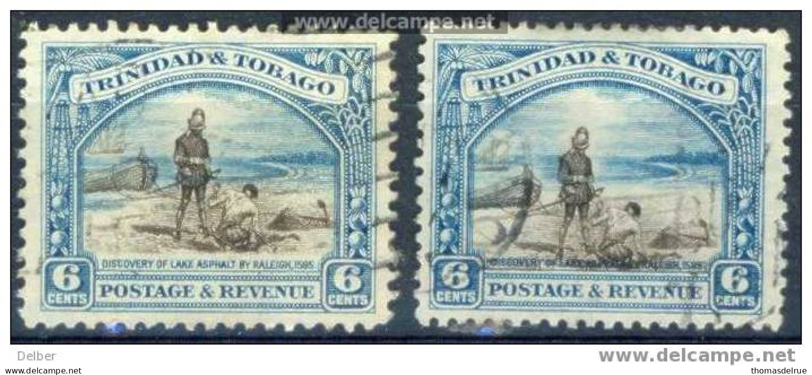 Xr823: TRINIDAD & TOBAGO: Y.&T.N° 125 A+B - Trinidad & Tobago (1962-...)