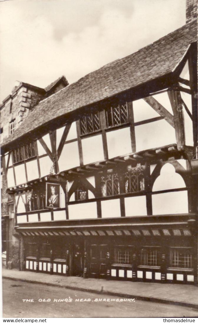 Zz620: The Old King's Head ; Shrewsbury - Shropshire