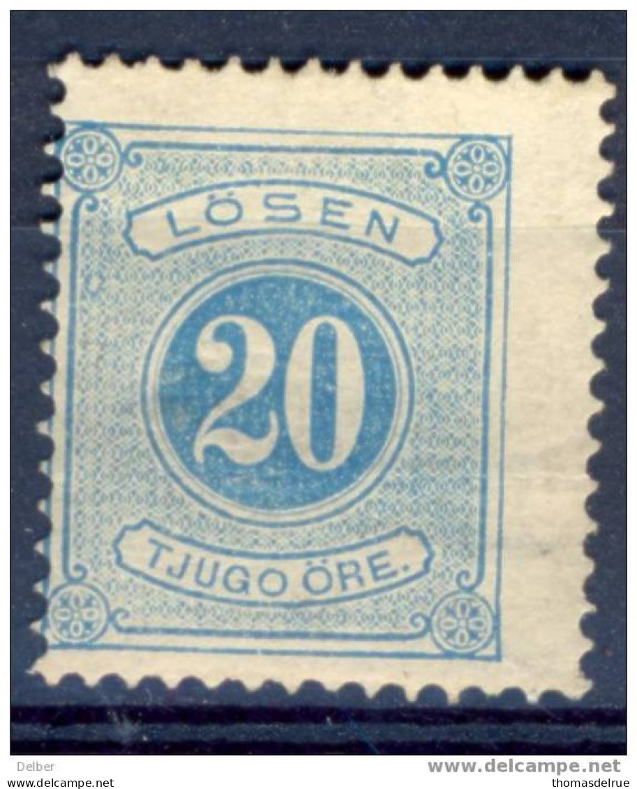 Zw885: Facit N° L16 :  Mint - No Gum : Perf. 13 - Portomarken