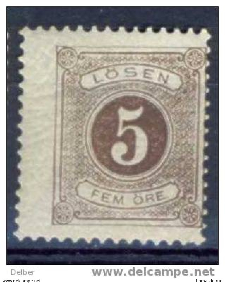 Zw918 : Facit N° L13 :  Mint Never Hinged: Perf. 13 - Postage Due