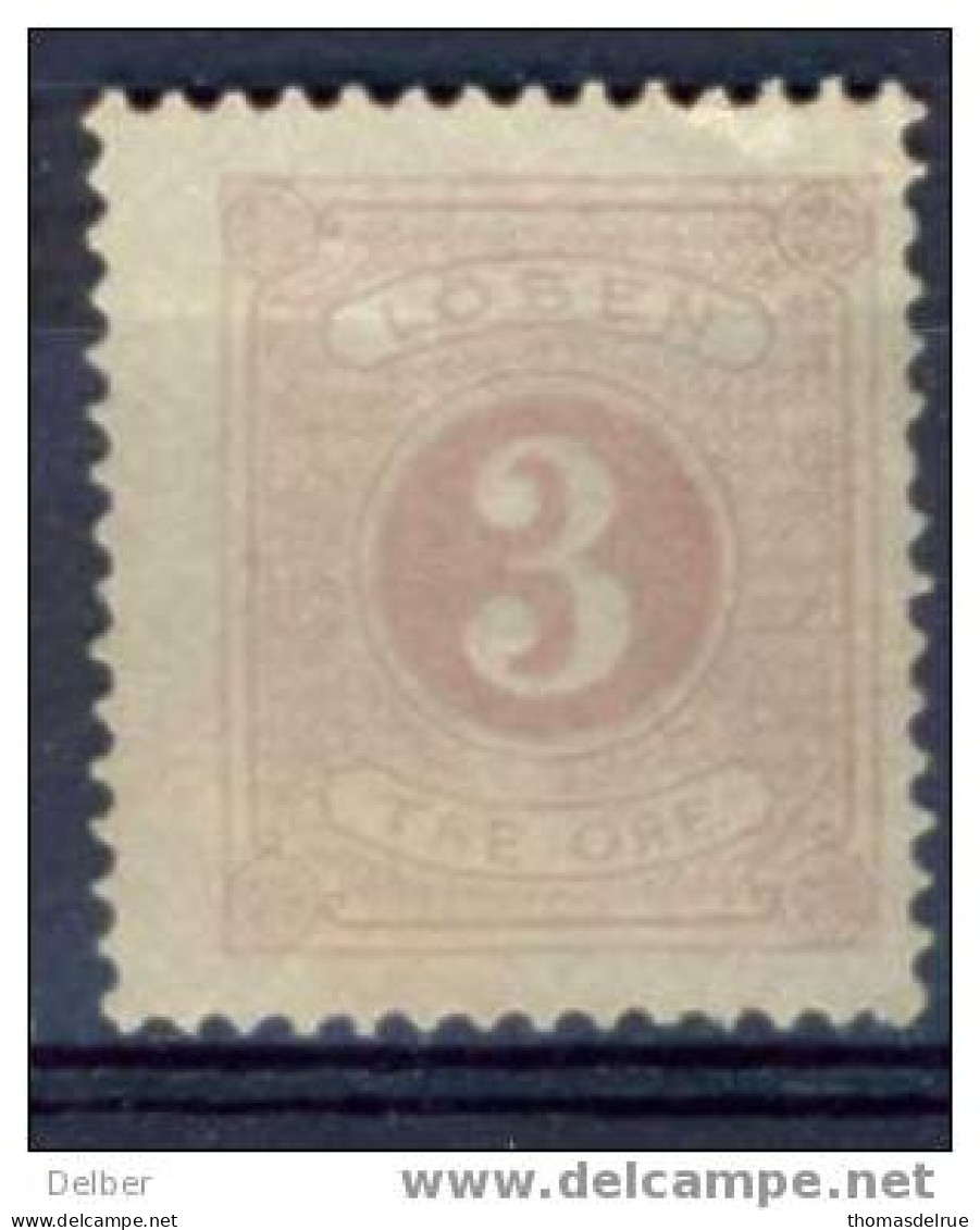 Zw923 : Facit N° L12 : Mint - No Gum  : Perf. 13 - Postage Due