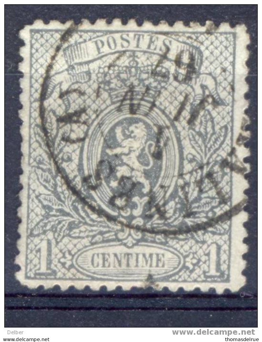 Px830:N°23A:Tanding: 15 : D7: MALINES (A) - 1866-1867 Coat Of Arms