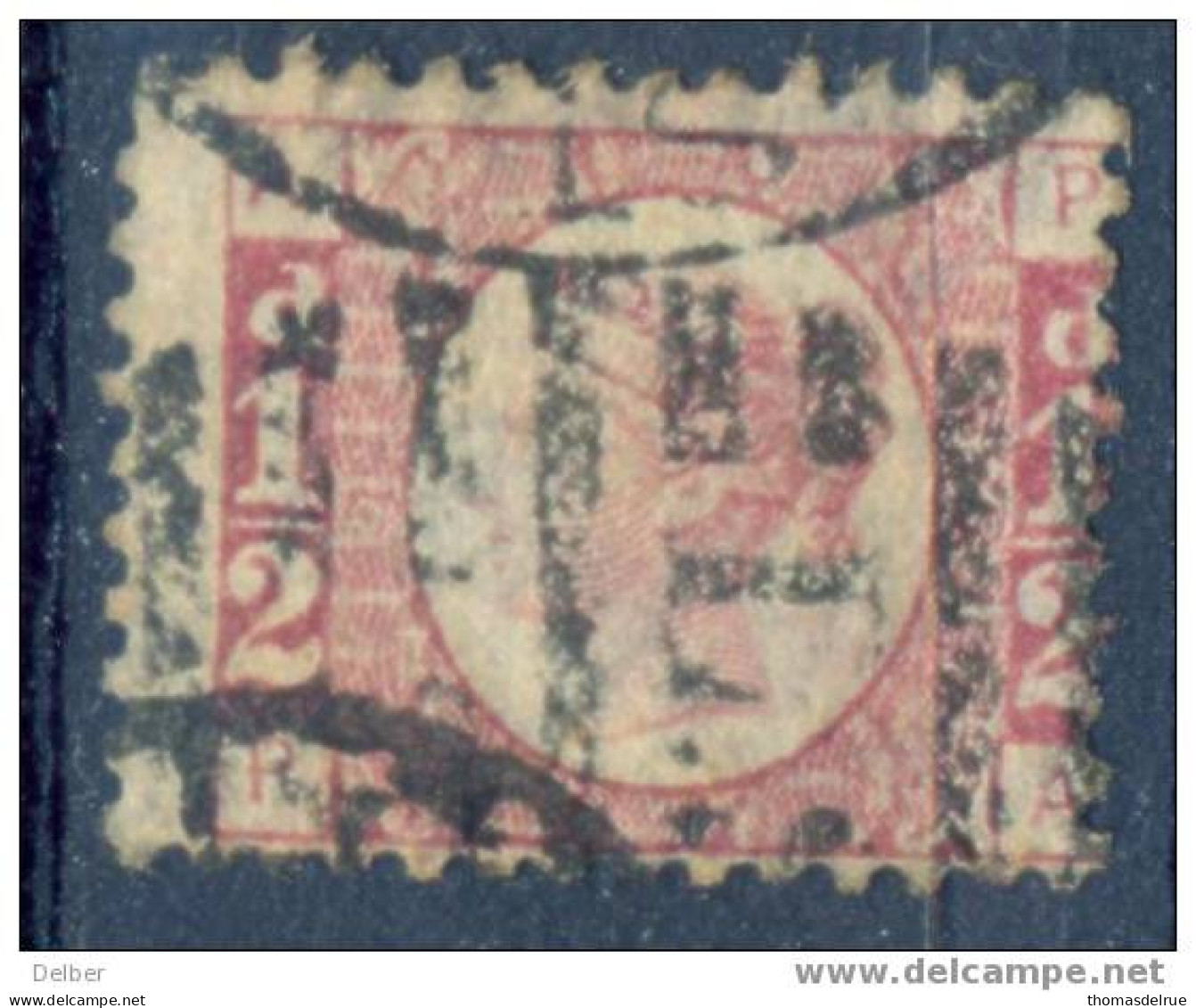 Ua577: SG N°48 : Plate: 5 : P___A - Used Stamps