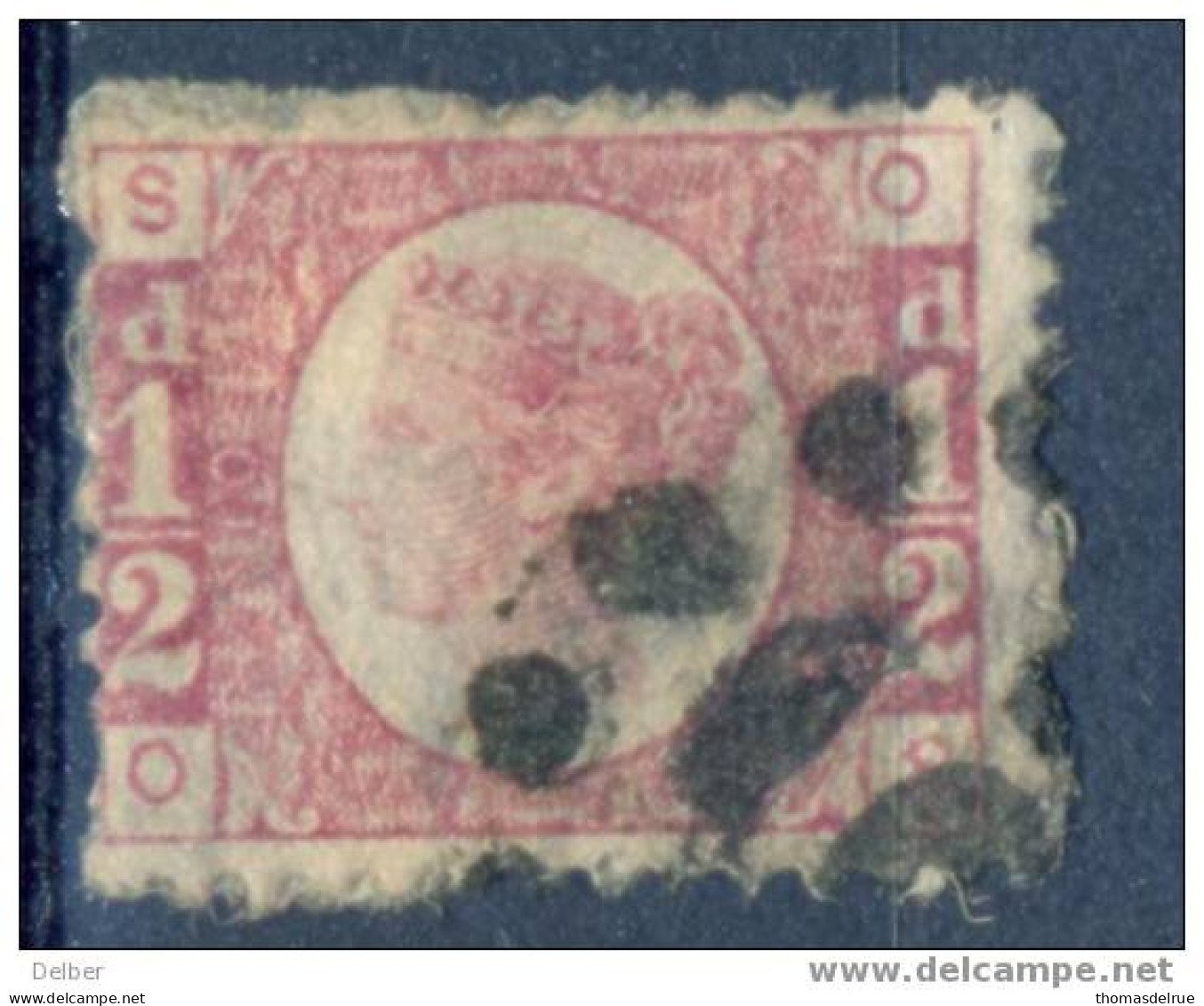 Ua566: SG N°48 : Plate: 10: O___S - Used Stamps