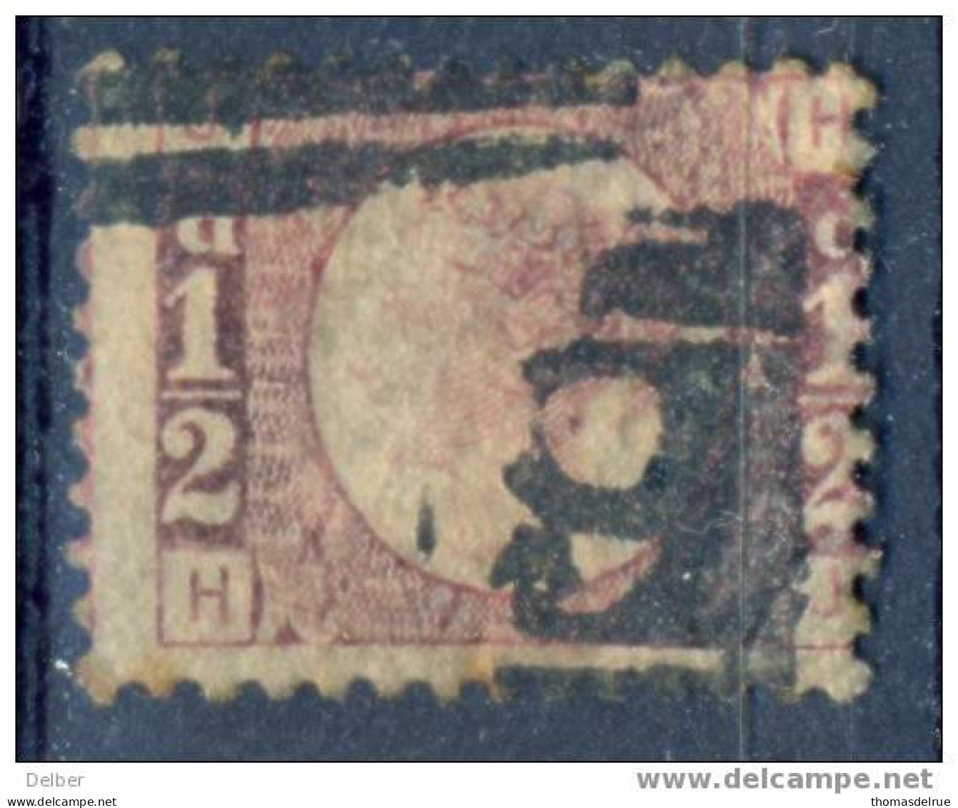 Ua575: SG N°48 : Plate: 11 : H___J - Used Stamps