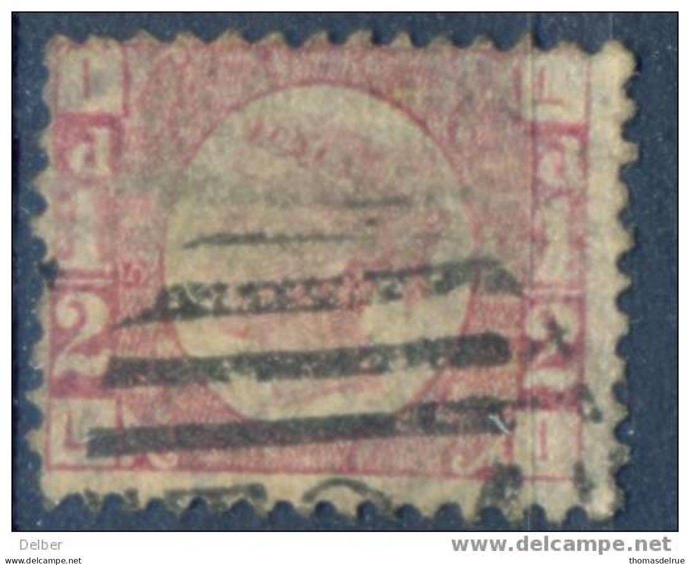 Ua587: SG N°48 : Plate: 5  : L___I - Used Stamps