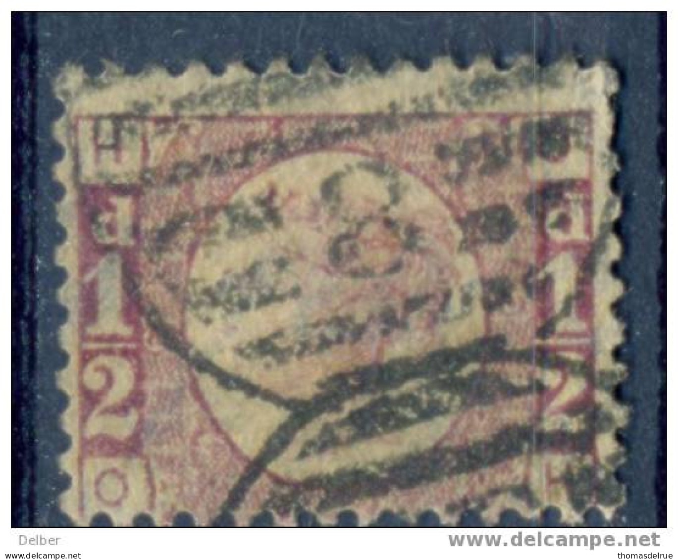 Ua589: SG N°48 : Plate: 6  : O___H - Used Stamps