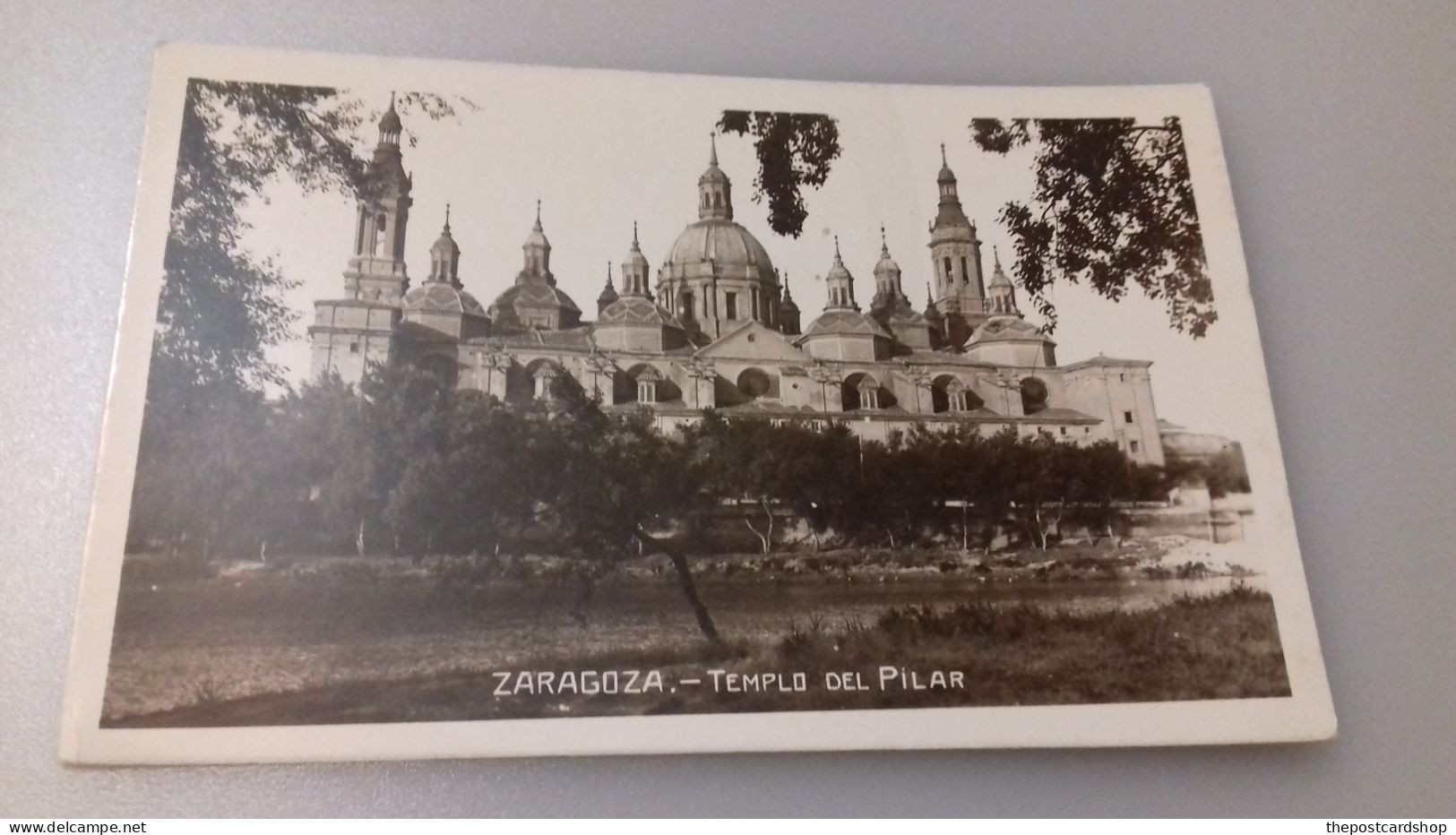 POSTAL DE ZARAGOZA DEL TEMPLO DE NTRA. SRA DEL PILAR UNUSED - Zaragoza