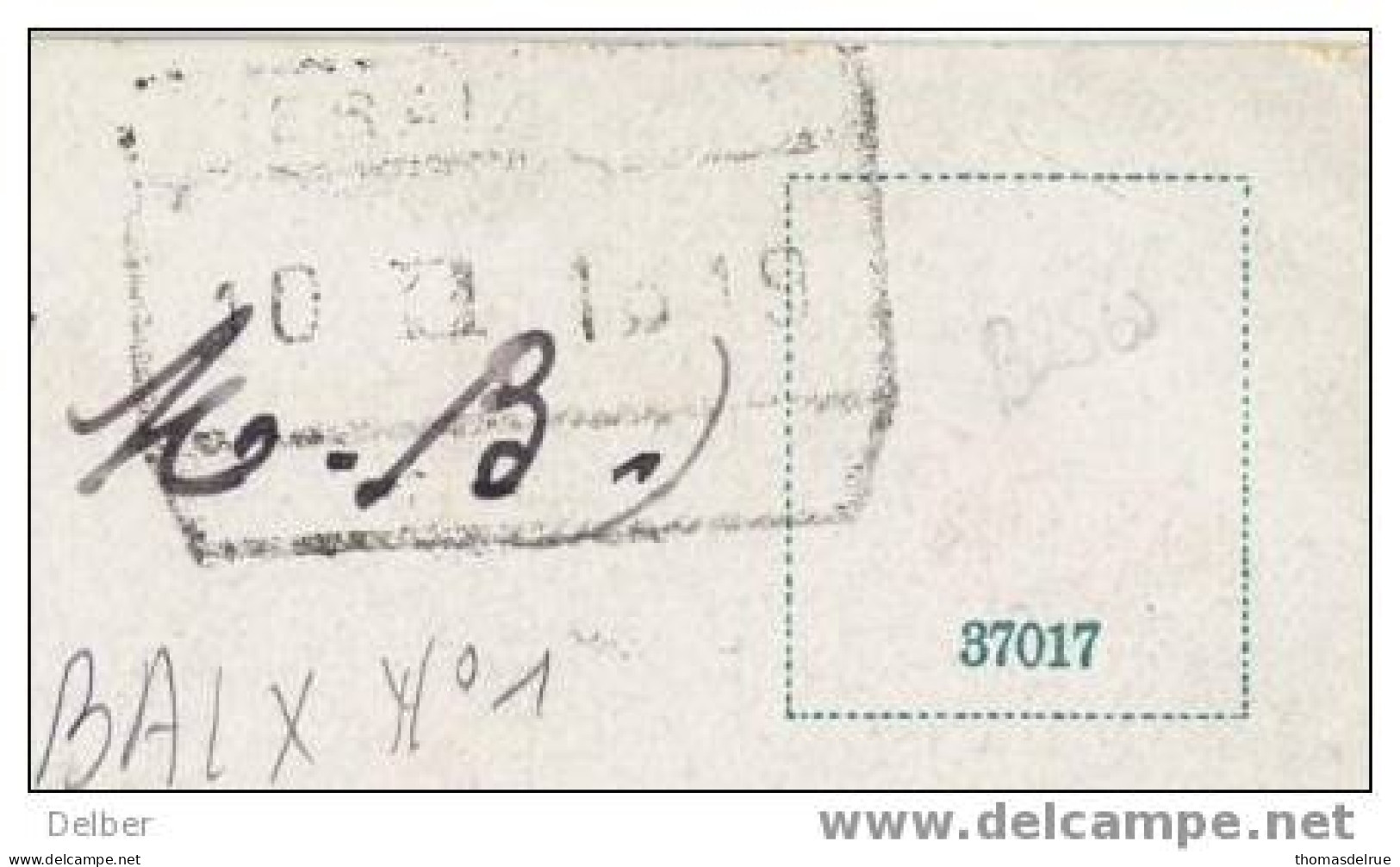 _Q608: S.M . Verstuurd Uit REBAIX ( Spoorwegstempel Als NOODSTEMPEL >> Birmingham GB - Noodstempels (1919)