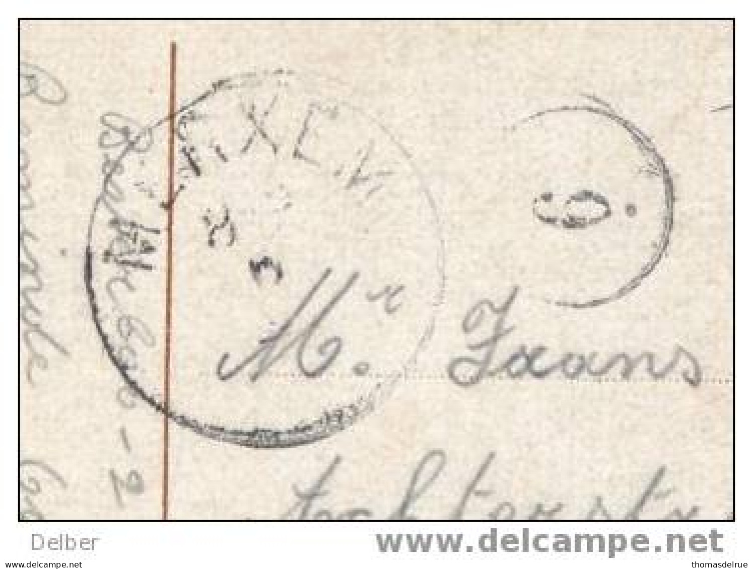 _Q645: PK: Onder S.M. Uit BOURG-LEOPOLD >> MERXEM : Noostempel: Geen Jaartal - Foruna (1919)