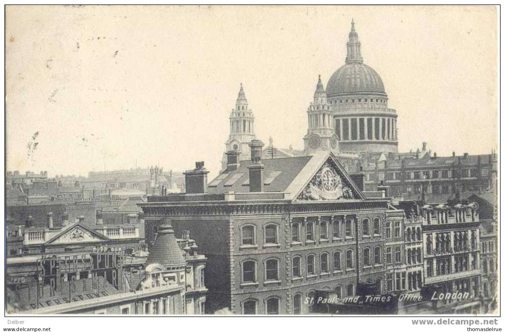 _P462 : St.PAULS And " TIMES" Office LONDON - St. Paul's Cathedral