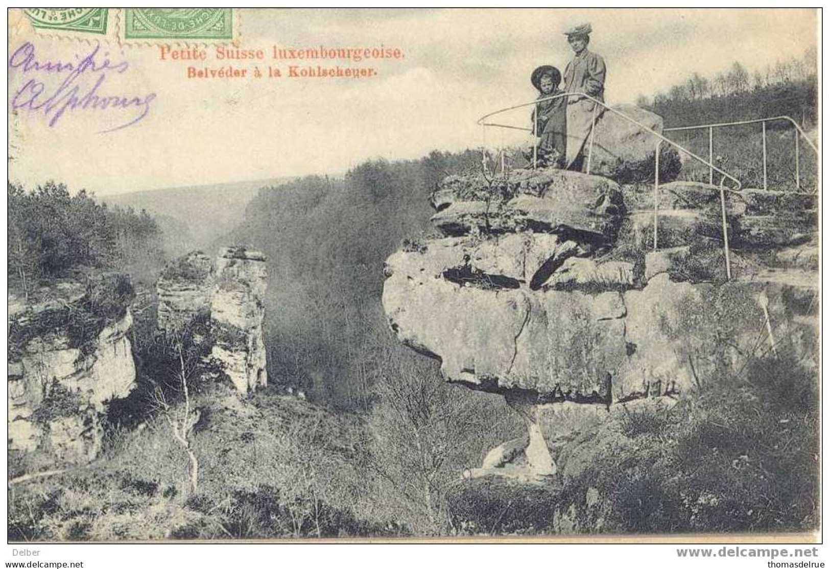 _P525: PETITE SUISSE Luxembourgeoise Belvéder à La Kohlschenger Met Ambulant: ETTERNACH - ETTELBRUCK - Ettelbruck