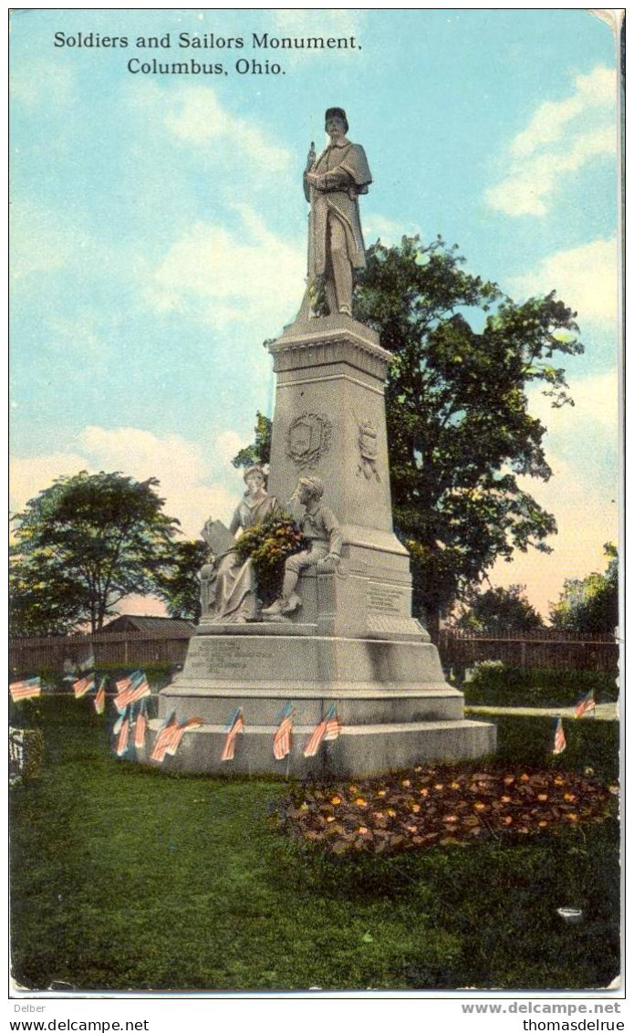 _P131:Soldiers And Sailors Monument Columbus, Ohio - Columbus