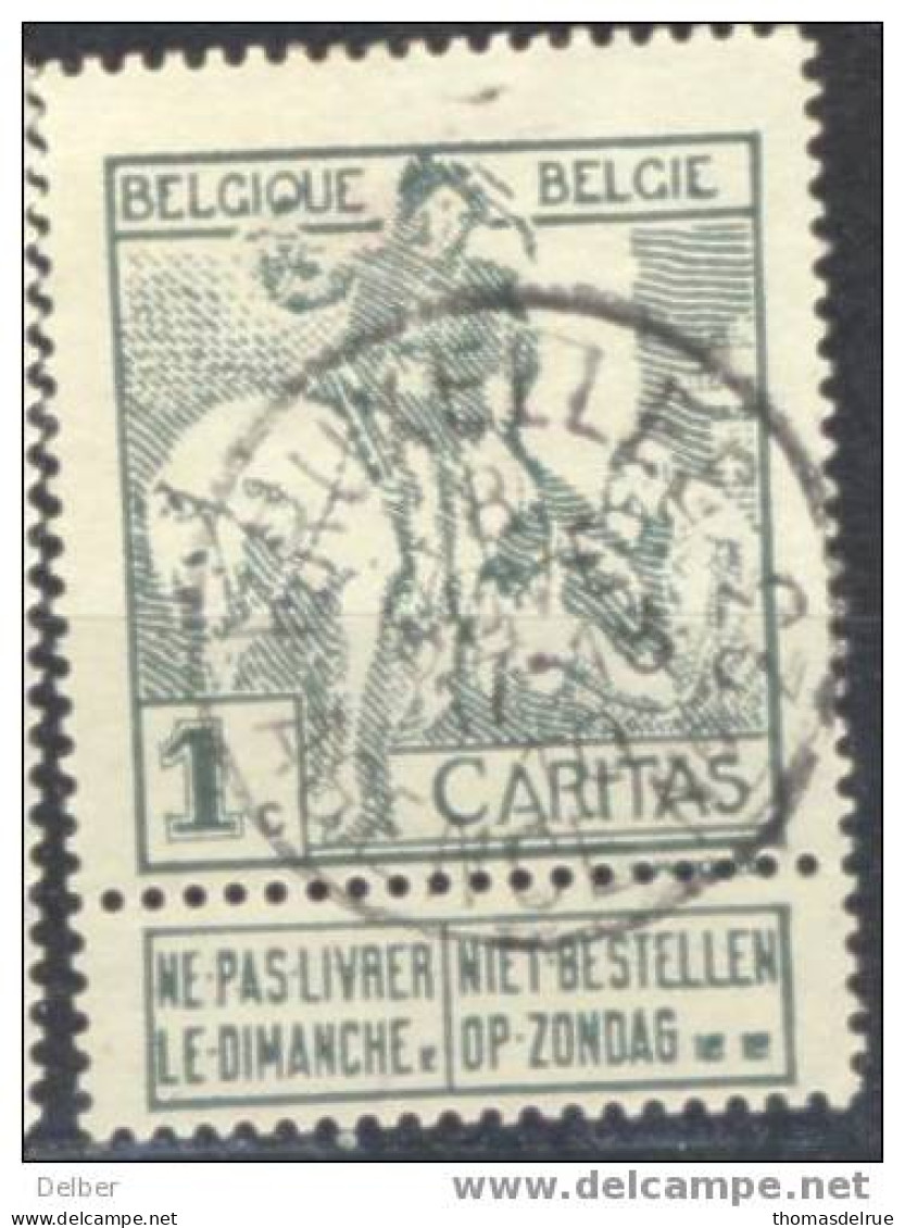 Px141:N° 84 : BRUXELLES AGENCE N°23 - 1910-1911 Caritas