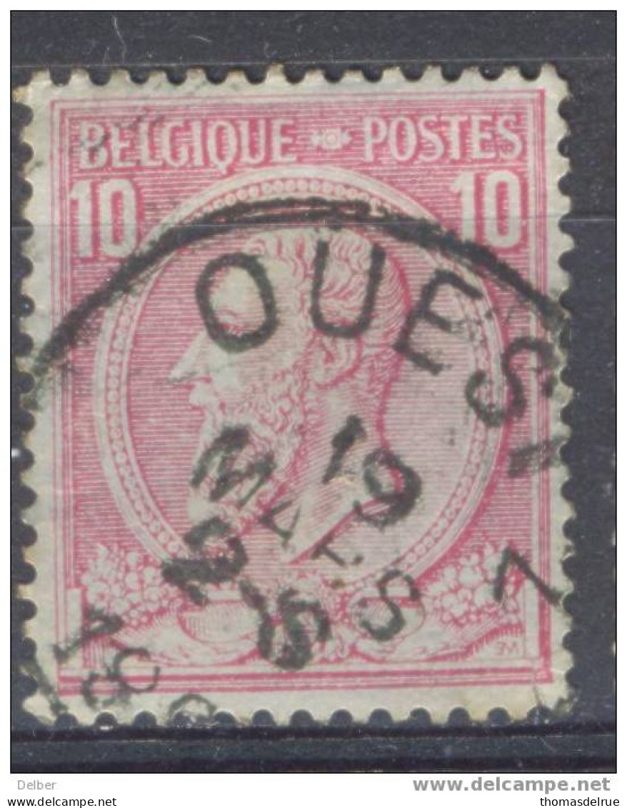 Qx439:N°46: E9: OUEST 2 - Ambulant Kantoor - Bahnpoststempel