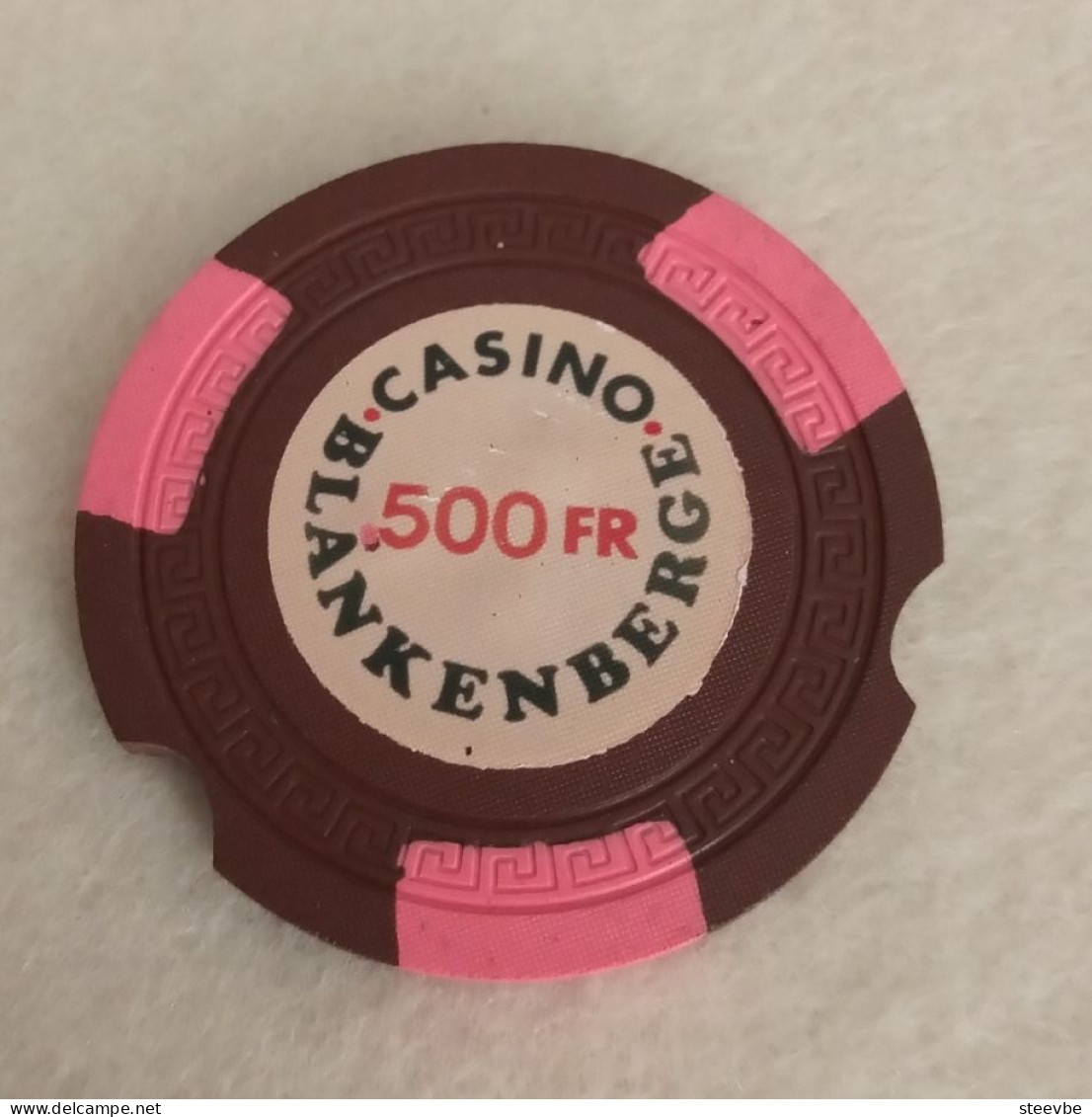 Blankenberge Casino chip fiche 8x Belgium Belgique België