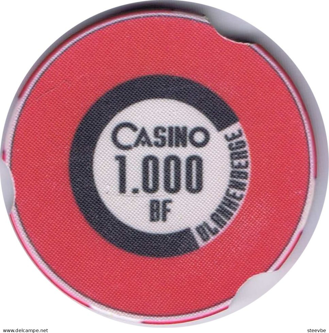 Blankenberge Casino chip fiche 8x Belgium Belgique België